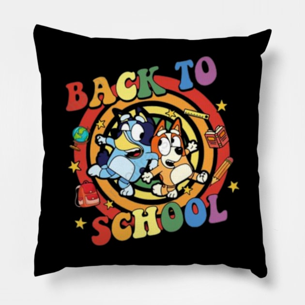 back to school Pillow by GapiKenterKali