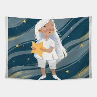 Star girl Tapestry