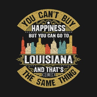 Louisiana State Flag I Love Louisiana Strong Native Louisiana Home Map T-Shirt