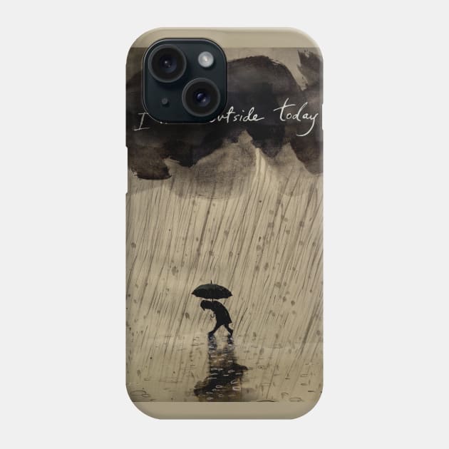 Outsider Phone Case by Loui Jover 