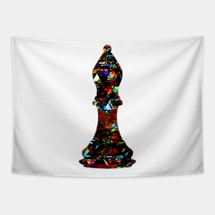 Chess Piece - The Bishop 3 Tapestry