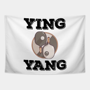 Ping Pong Table Tennis Tabletennis PingPong Yin Yang Ying Tapestry