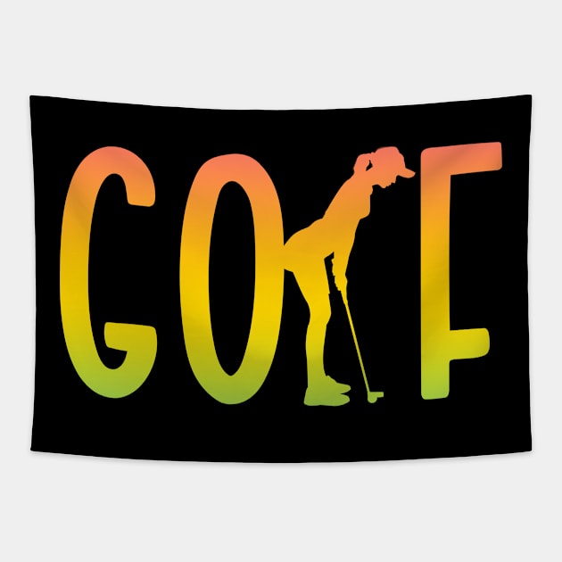 Golfing Tapestry by Xtian Dela ✅