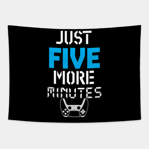 Just five more minutes Tapestry by HassibDesign