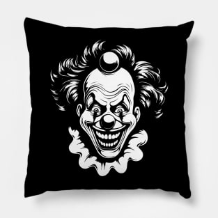 Clown - the amazing circus #3 Pillow