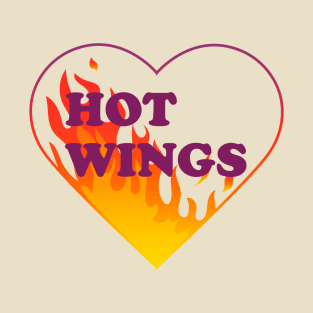 Hot Wings Hot Hands - Drums Sunset T-Shirt