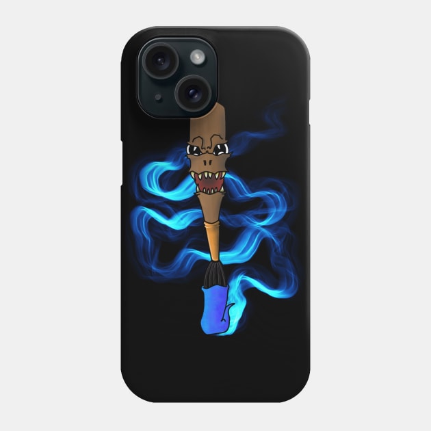 Magic brush Phone Case by KeegansKolourStudio