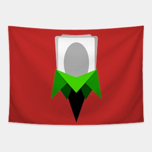 Green Avatar of Breaking Boosters Tapestry