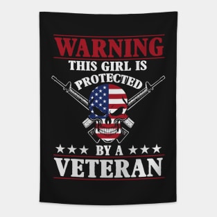 This Girl Is Protected by a Veteran Tapestry