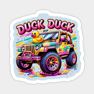 Duck Duck Jeep Magnet