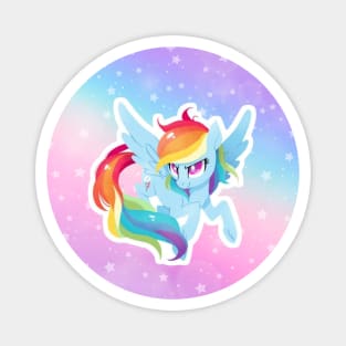 Rainbow Dash Magnet