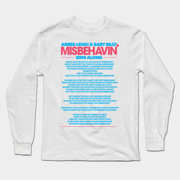 Righteous Gemstones Misbehavin Lyrics T Shirt Inspired By Hbo