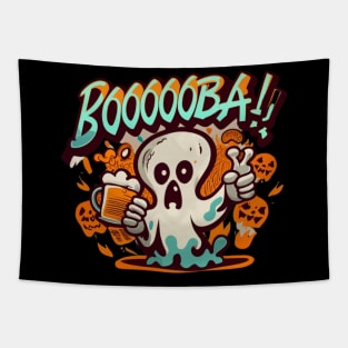 Boo Tea Tapestry