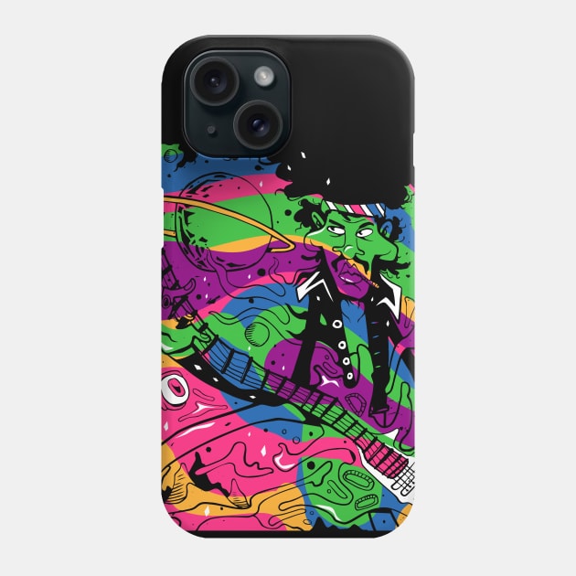 Hendrix Experience Phone Case by Camelo