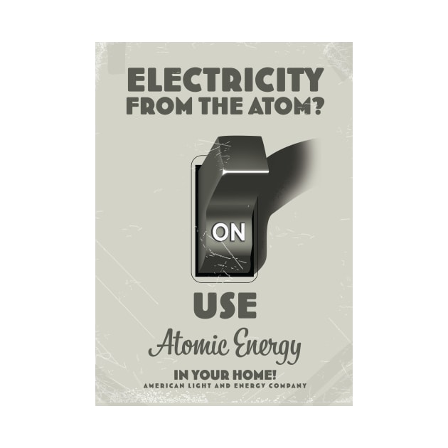 Atomic Age electricity poster. by nickemporium1