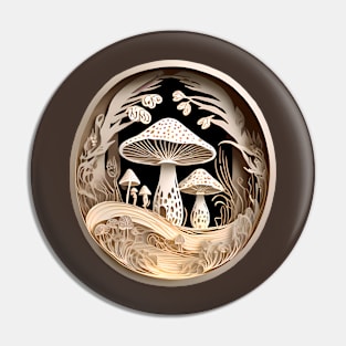 Mushroom Pin