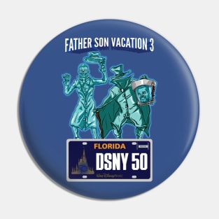 Father Son Vacation 3 Pin