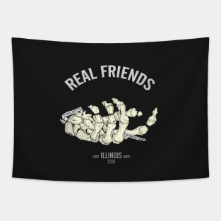 real friends illustration Tapestry