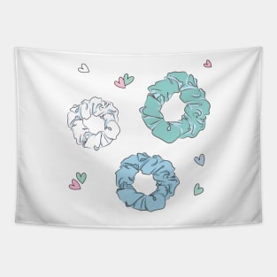 cute hair scrunchie Tapestry