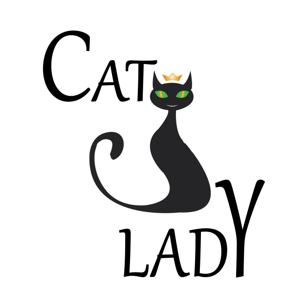 Crazy Cat lady, Funny shirt for mom, girlfriend, sister, cat lovers. by Goods-by-Jojo