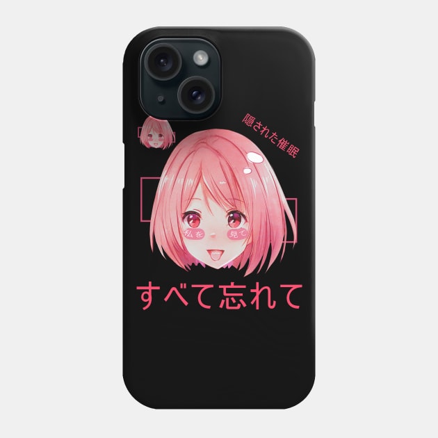 Japanese cute anime style Phone Case by Danialliart