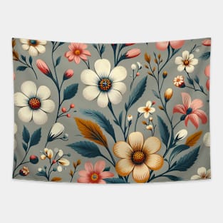 Spring Flowers Tapestry