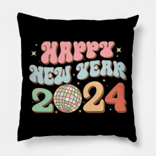 Happy New Year 2024 Pillow