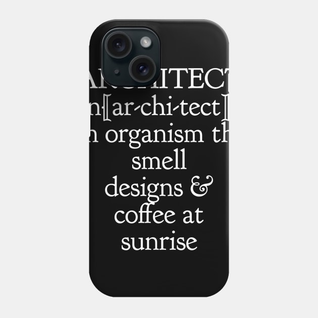 Funny architect mean... Phone Case by Hyper_co
