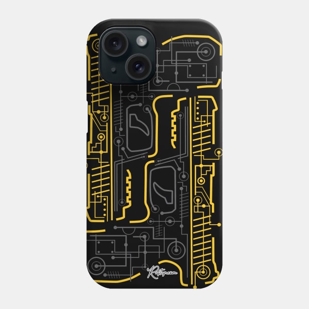 Technicological Warfare Ver 2.0 Phone Case by RuftupDesigns