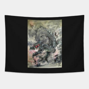 Candle Dragon Tapestry