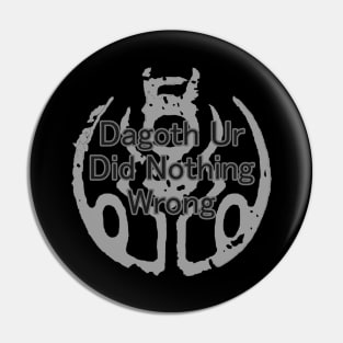 Dagoth Ur Did Nothing Wrong/Morrowind/House of Dagoth Pin