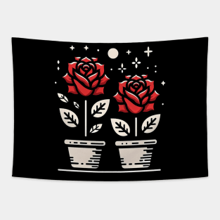 Roses - Flowers Tapestry