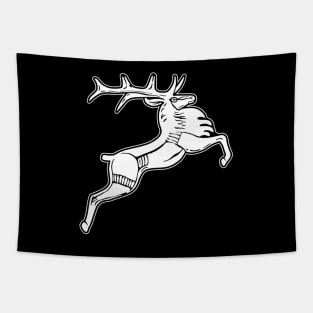 Jumping Deer Tapestry