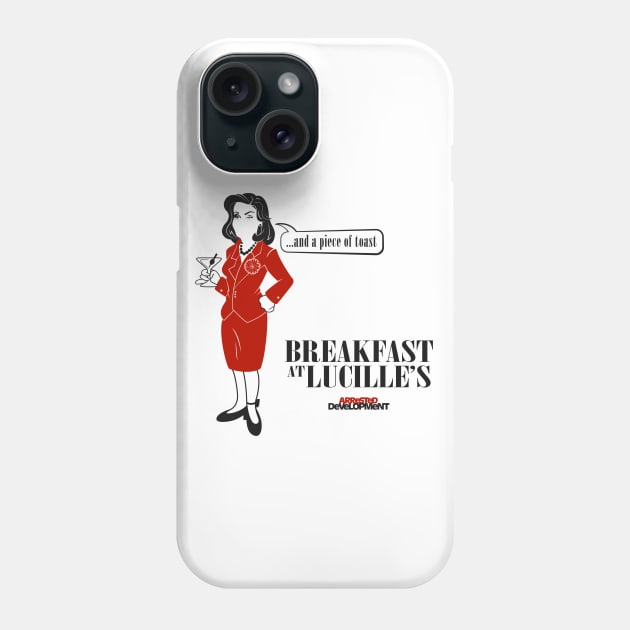 Arrested Development - Breakfast At Lucille's Phone Case by BadCatDesigns