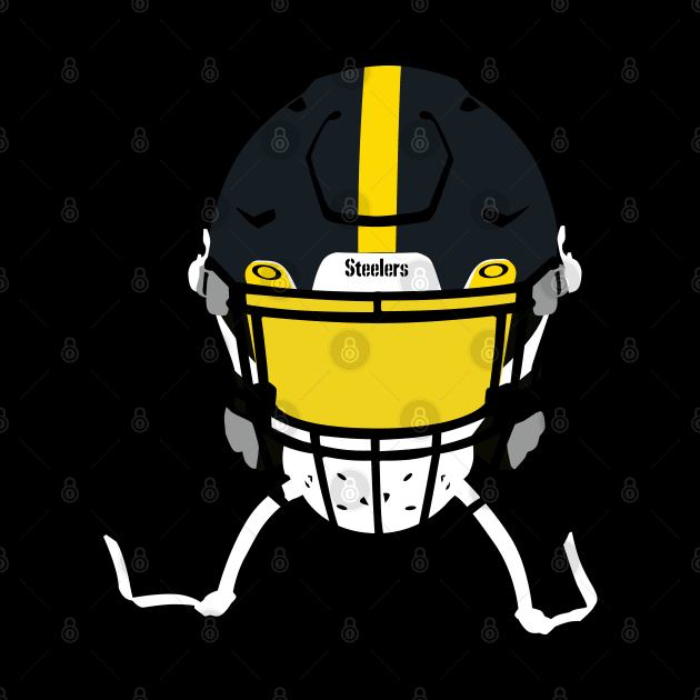 pittsburgh yellow helmet by rsclvisual