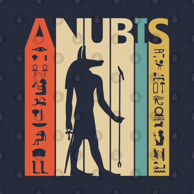 Vintage Ancient Egypt God Anubis by GWENT