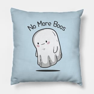 no more boos Pillow