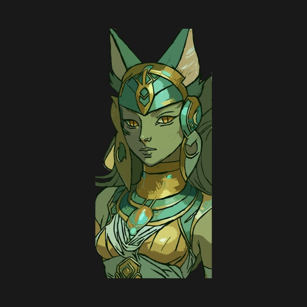 Bastet Feline Protector by DravenWaylon