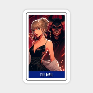 the devil - swiftie tarot card Magnet