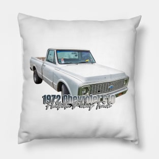 1972 Chevrolet C10 Fleetside Pickup Truck Pillow