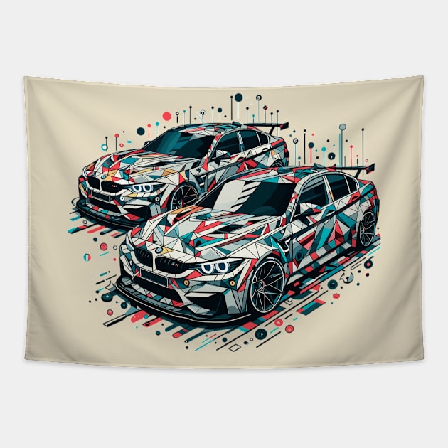 BMW M3 Tapestry by Vehicles-Art