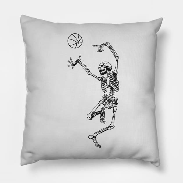 Kareem Abdul-Skeletor Pillow by Shammgod