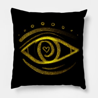 Eye see heart Pillow