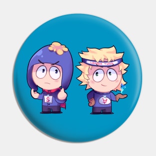 Super Craig & Wonder Tweek chibi Pin