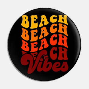 Beach Vibes T Shirt For Women Men Pin