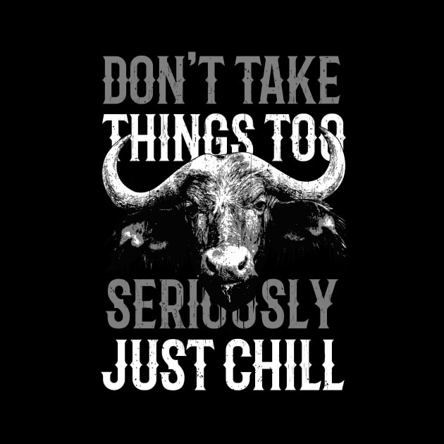 Water Buffalo - Just Chill Cool Design by Hariolf´s Mega Store