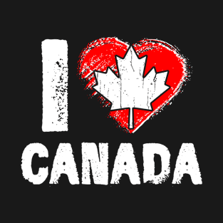 I Love Canada T-Shirt