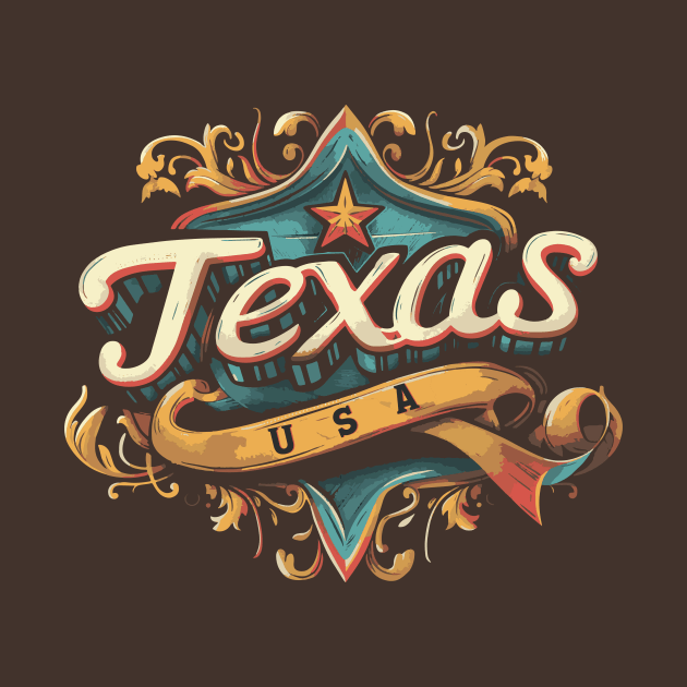 Texas USA by Wintrly