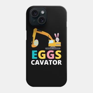 Kids Eggs Cavator Easter Bunny Excavator Cute Boys Kids Toddler Phone Case