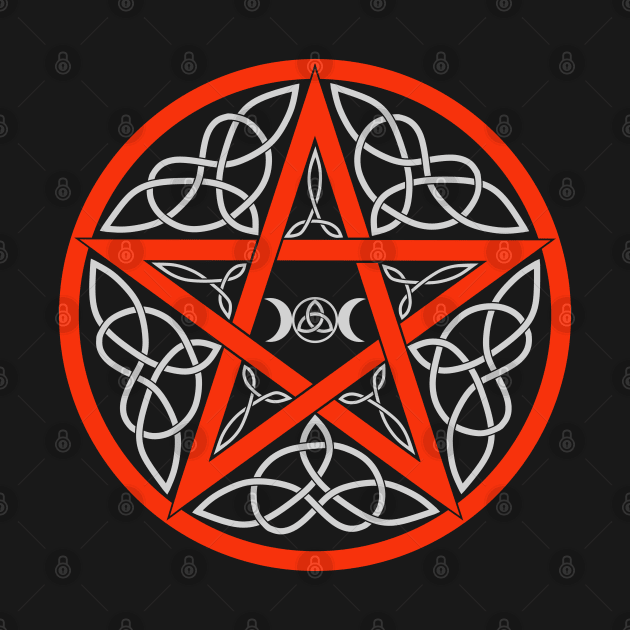 Celtic Pentacle by Wareham Spirals